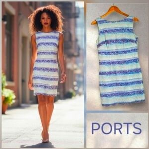 Ports | Vintage Lace Sheath Dress size 6